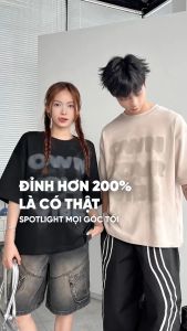 Áo phông nam nữ cộc mùa hè thun Local Brand Chính Hãng City Cycle Áo thun Fuzzy