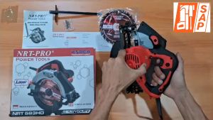 NRT-PRO 583HD Mesin Circular Saw 7 Inch Gergaji Listrik Circle Potong Kayu 583 HD