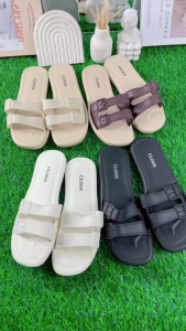 CLOOS CL029B-2 SANDAL SLIPON WANITA DEWASA BAHAN EVA PREMIUM ANTI SLIP