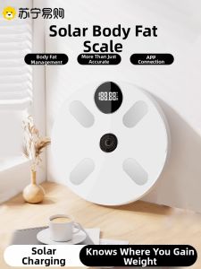 Smart Mini Digital Scale Photovoltaic Body Fat Scale Home Use Weight Loss Professional Health Care Equipment BMI Assessment