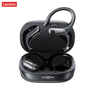 Lenovo | Lenovo XT80 TWS Earhook Sports Earphones Bluetooth Wireless Headsets HiFi Stereo Game Earbuds Comfort Fit LED Power Display
