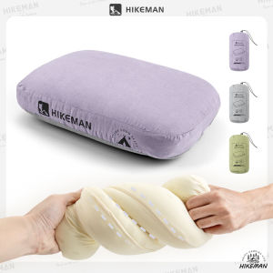HIKEMAN Outdoor Pillow Memory Cotton Cervical Pillow Portable Camping Gears Travel Sleeping Supplies