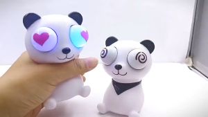 Panda light toy Twinkling Knead happy stress relief toys stall toys childrens toys