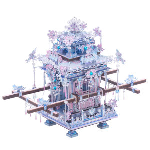 ART MOOEL | Traditional Chinese 3D Assembly Metal Puzzle Magnet
