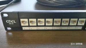 19Inch 1U Cabinet Rack Pass-Through 24/48Port CAT6 Patch Panel RJ45 Cable Adapter Keystone Jack ular Frame