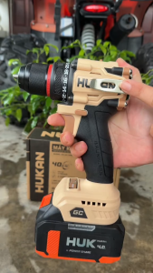 Thân Máy Khoan 21V HUKAN GC-DL1040-Z2 Lực Siết 40N.m Đầu Kẹp 10mm Motor Không Chổi Than