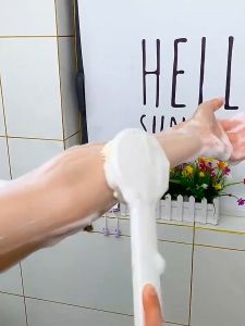 FinDee แปรงขัดหลัง แปรงถูหลัง แปรงขัดผิว แปรงอาบน้ำขนนูมมู แบทบรรจคอร์ส