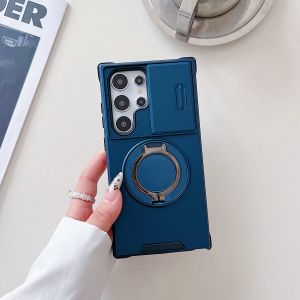 Magnetic Ring Holder Case For Samsung A36 A35 A55 A56 A17 A07 A16 A26 S25 Ultra FE Edge S23 S24 Plus S22 Z Fold 7 Flip 7 Cover