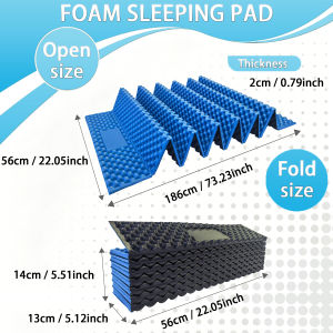 Egg Nest Sleeping Mat 330g Ultralight Aluminum Foil Pad Portable Insulated Camping Mat for Hiking Backpacking Tent Beach Yoga