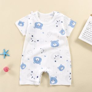 JIAOJIAOBAOBEI | Cotton Breathable Baby Onesie