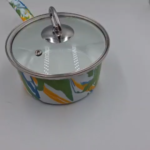 HATAYASHOP - Panci Susu Enamel Ocean Anti Karat-Anti Lengket - Panci Enamel Serbaguna