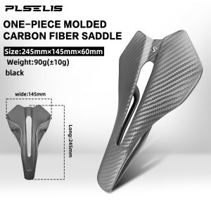 PLSELIS | Plselis T800 Integrated Carbon Fiber Saddle Bicycle Saddle High-Strength Lightweight 100g Cycling Cushion Riding PartsPS-3001b