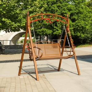 DANBIYIN | Courtyard Indoor Balcony Swing Chair Garden Iron Leisure Hanging Chair