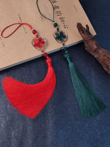 Zhenge Embroidered Phone Pendant Ancient Style Tassel Decorative National Style Lanyard Phone Case USB Flash Drive Anti-Loss Cord