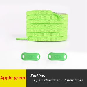 1Pair No tie Shoelace Flats Elastic Shoe Laces Kids Adult Sneakers Shoelace Quick Lazy Laces 24 Color Buckle Strings Sports shoe