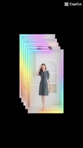 ส่งฟรี Flash ชุดเดรสผ้าไทยผ้าทอลายขอ-สีดำ เเขนกลีบบัวสามส่วน สวยมาก คู่เกลือ หรือราคาพิเศษ