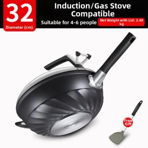 ASD | Titanium Fusion Non-stick Smokeless Large-capacity Frying Pan 32cm