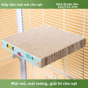 XIAONONGSHAN | Đồ Chơi Gặm Dành Cho Vẹt Giải Trí và Mài Móng với Mỏ