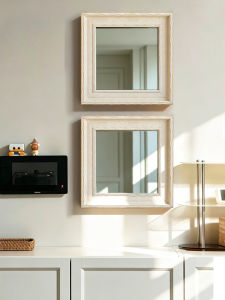 YASISHA | French Cream Aesthetic Wall Mirror