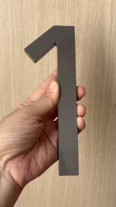 Số Địa chỉ biển số số nhà số trang trí số decor biển số đẹp số đẹp số nổi số hiện đại số nhà cổ điển biển số nhà tối giản số to số 17cm