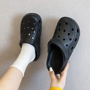 Operating Room Thong Slippers Summer Outdoor Wear 2024 New Style Beach Anti-Slip Wear-Resistant Clog Nurse Casual Low Heel Flat Bottom