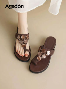 Agsdon | Womens Outdoor Summer Soft Bottom Slip-on Sandals