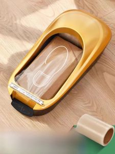 Smart Automatic Home Use Disposable Shoe Cover Machine Indoor Foot Pedal Door Entry Shoe Film Cover Foot Cover Box