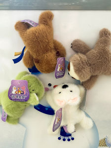 Creative Cute Cartoon Frog Plush Magnet Funny Animal Iron Man Collision Avoidance Magnetic Absorption Fridge Sticker Doll