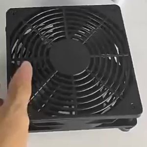 Quạt Tản Nhiệt Siêu Yên Tĩnh 120mm Sử Dụng Nguồn USB Dành Cho Bộ Định Tuyến Không Dây Modem Quang Đầu Thu Kỹ Thuật Số Nguồn 5V 18dBA Vỏ Đen