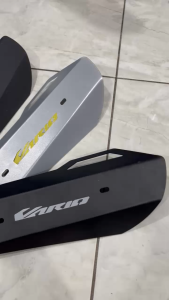 TAMENG KNALPOT PELINDUNG KNALPOT VARIO 125/150 LED NEW BAHAN FULL BESI COVER KNALPOT VARIO ZM55