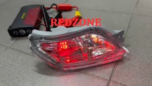 TOYOTA VIOS NCP93 2007 REAR BUMPER REFLECTOR ALBINO SOCKET WITH LED BULB NEW SET