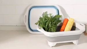 [SG] Foldable Chopping Board/Basket/Basin/Multifunctional/Collapsible/Space Saving