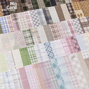 Stickers Punk | Vintage Plaid DIY Decorative Background Paper for Handbooks
