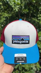Authentic Patagonia Trucker Cap P-6 Logo LoPro Trucker Hat