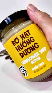 Bơ Hạt Hướng Dương 100% WayOf - Không Đường Không Dầu - Giàu Magie Kẽm Eat Clean