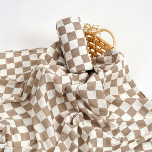 Premier Quality Bamboo Cotton Baby Muslin Swaddle Blanket Soft Newborn Wrap Infant Bath Towel Stroller Cover 120x110cm