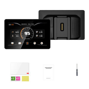 7.0" Inch Wireless Motorcycle CarPlay & Android Auto for BMW Motorcycles - Native Wonder Wheel,1200-Nit,IP69,Plug & Play