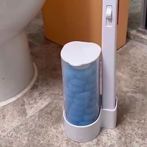 Fudonar แปรงขัดห้องน้ำอเนกประสงค์ มาพร้อมน้ำยาขัดในหัวแปรงถอดทิ้งเปลี่ยนใหม่ได้ ขัดได้ทุกซอกทุกมุม ไม่ทำลายผิวเคลือบ ติดตั้งง่ายพร้อมที่เก็บในตัว