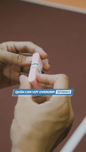 Quấn cán vợt Spinnix overgrip PU túi 6 cái bám chắc thấm hút mồ hôi cho pickleball cầu lông tennis