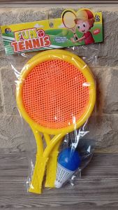 [COD] Mainan Raket Tennis Anak 2pcs - Mainan Fun Tennis LU 7 - Raket Badminton Plastik - Raket Pink Pong Set