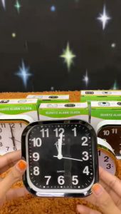 Large Round Square Alarm Clock Childrens Modern Creative Pastoral Alarm Clocks decor