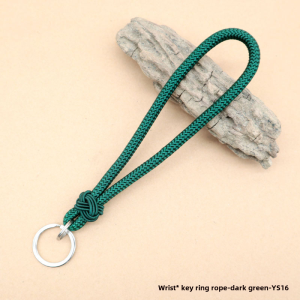 Thickened Key Ring Bracelet Knitted Car Key Pendant Dangling Cord Short Chinese Knot Dangling Cord DIY Accessories Fashionable Jewelry