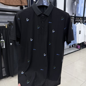 Áo Thun Nam Cổ Polo Thoáng Khí Mềm Mại Thoải Mái Mùa Hè Tay Ngắn Thương Hiệu Quần Áo Công Sở Thường Ngày Chất Liệu Cotton