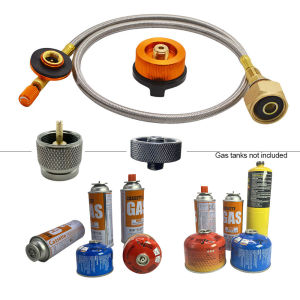 Outdoor Camping Gas Stove Propane Refill Adapter Cylinder Convertor Filling Tank Coupler Accessories Gas Tank Valve Converter