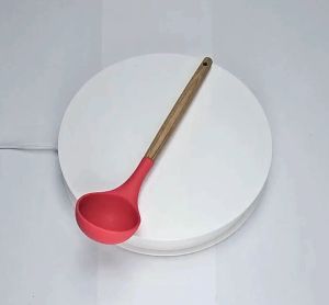 Irus Silikon Gagang Kayu | Wood Handle Silicone Ladle M5-3