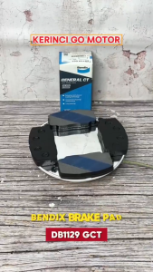 Bendix DB-1129 GCT Kampas Rem Depan Brake Pad Corona 1.6 Twincam 87-92
