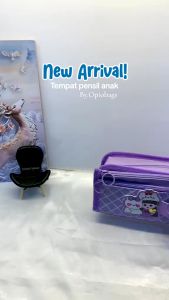 KOTAK PENSIL KARAKTER LUCU / TEMPAT PENSIL ANAK KAPASITAS BESAR DCW 0083