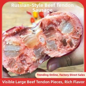 JIAXIANGPO | Russian Flavored Beef Tendon Sausage 180g/Root