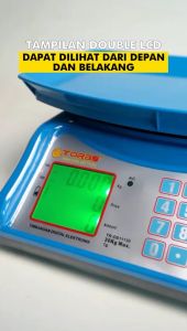TORA Timbangan Digital Elektronik 30 Kg - Timbangan Buah & Sayur
