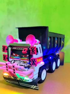 PROMO Mobilan miniatur truk oleng pasir modifikasi truk ttp 02 termurah